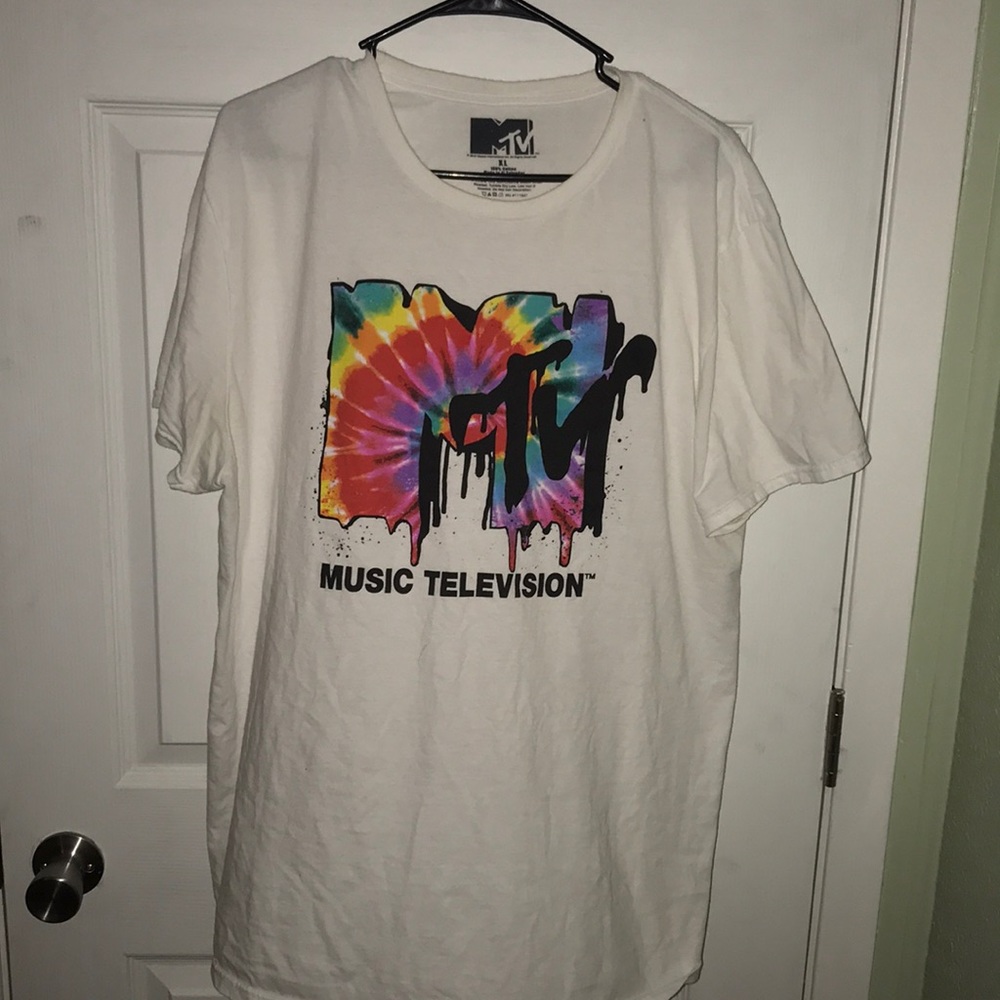Graphic Tie Dye MTV shirt